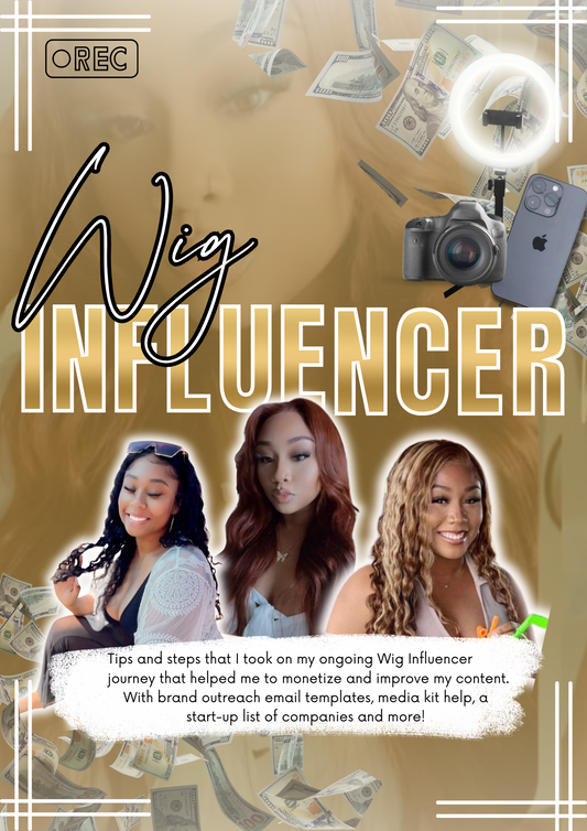 Wig Influencer 101 Ebook